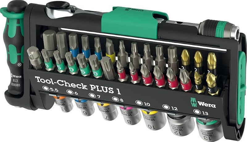 Wera Tool-Check Plus 1, 39 Pieces 05049055001 Compact Set