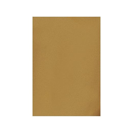 RAYHER 2707006 Alu-Prägefolie, 20 x 30 cm, 0,15 mm stark, SB-Beutel 3 Stück, gold