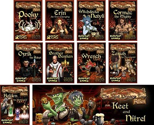 BUNDLE of 10 Red Dragon Inn Character Expansion Decks