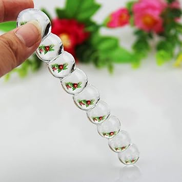 Amazon Com Raise Vibration Glass Plug Anal Tube Sex Toys