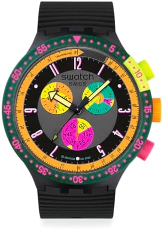 Amazon.com: Swatch Big Bold Bioceramic Lacquered Unisex Watch