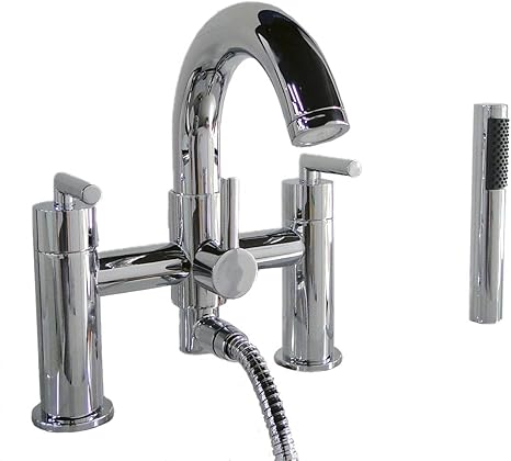 Roman Dietsche Wannenarmatur Armatur NEISSE inkl. Handbrause: Amazon.de