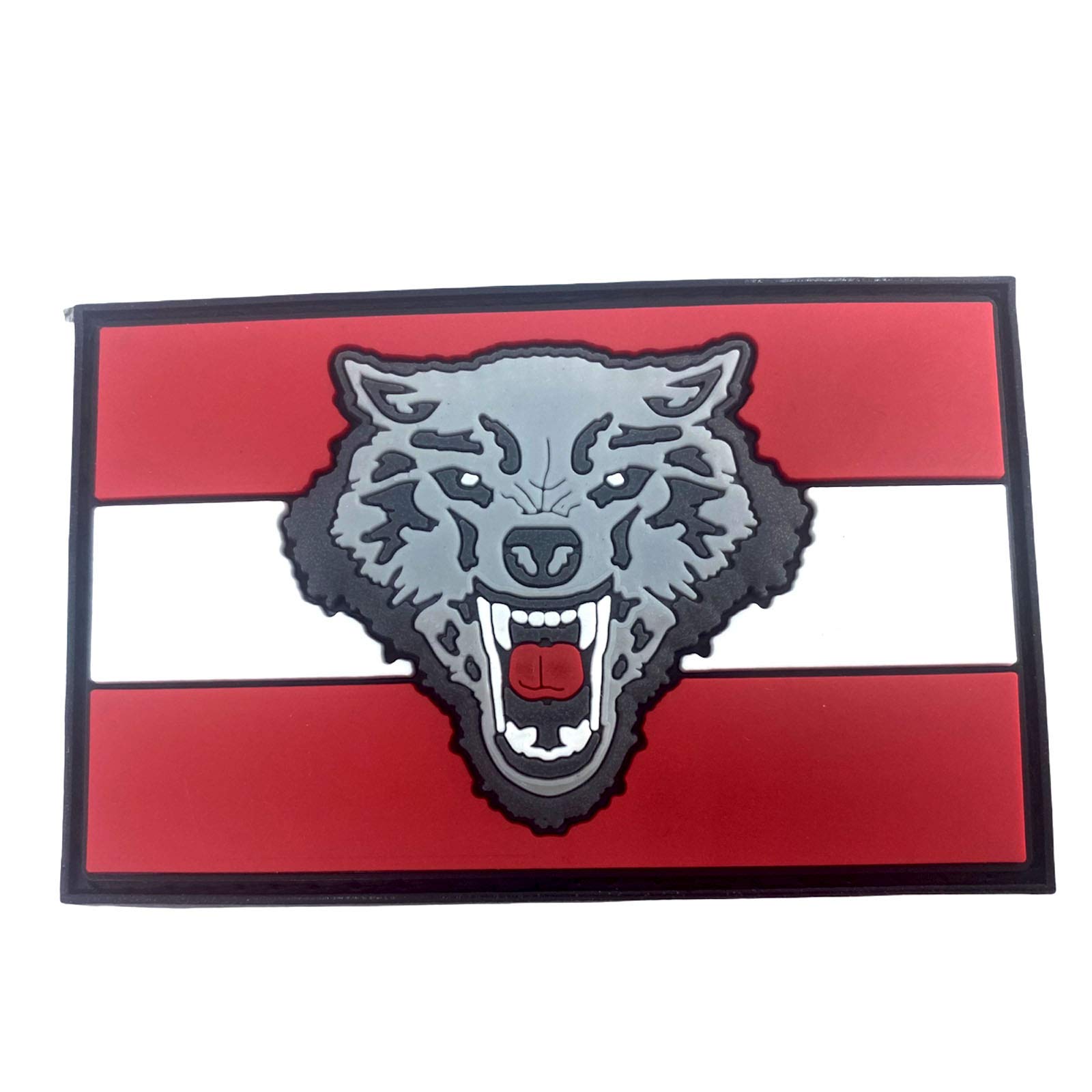 Austria Austrian Wolf Flag Airsoft PVC Morale Cosplay Team Patch