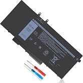 68Wh 4GVMP Laptop Battery Replacement for Dell Latitude 5500 5400 Precision 3540 Inspiron 7590 7591 7791 2-in-1 P84F P84F001 P42E P42E001 P98G001 P80F P80F001 C5GV2 H82T6 W8GMW RF7WM X77XY 7.6V 4-Cell
