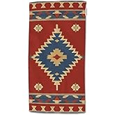 HGOD DESIGNS American Cotton Soft Bath Towels - Southwest American Chevron Style 15'x30' pack of 1