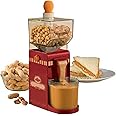 Mini Peanut Butter Machine, 500Ml Home Electric Grain Grinder Nut Butter Manufacturing for Coffee Corn Peanut Cashew Hazelnut Grain Mill