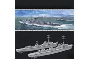 XARMKIT FH1165 1/700 German Torpedo-Boat Type 35 Model Kit Custom Collectible Children Toy Birthday Gift