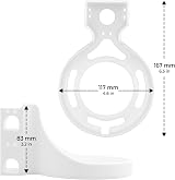 Mobilefox 2x Wall Mount Holder for TP-Link Deco X50 AX3000 Mesh WLAN WiFi Router view 6