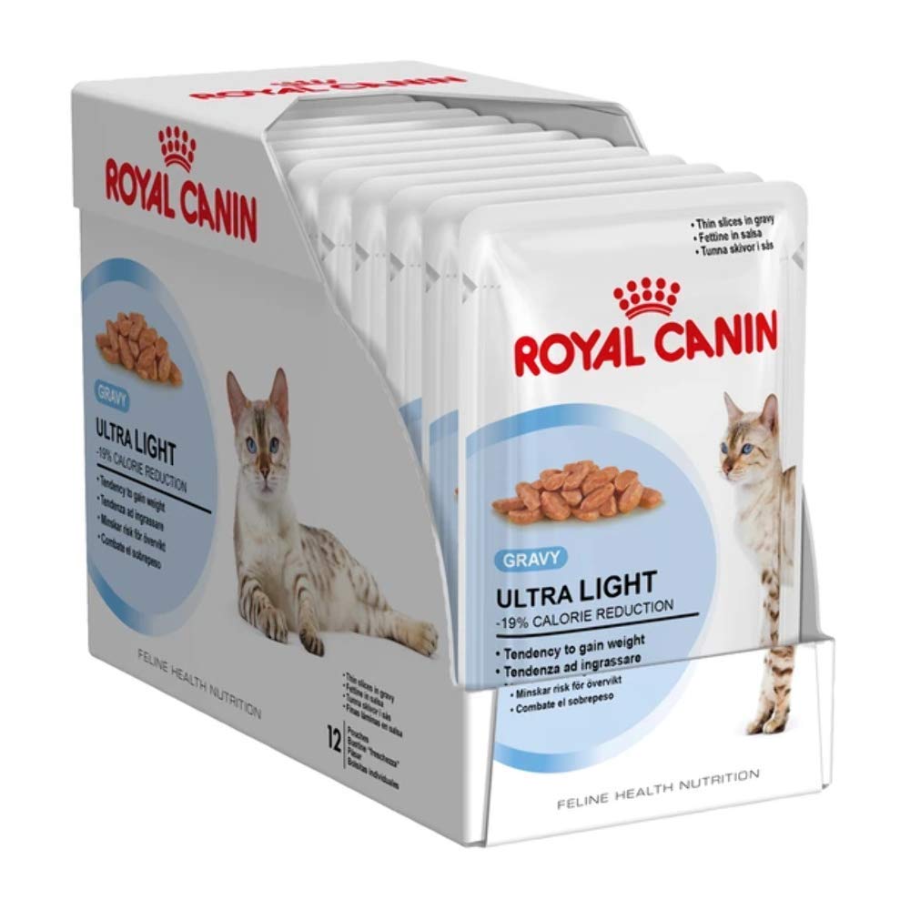 Royal Canin Utra Light Cat Food, 85g (Pack of 12) Amazon.in Pet Supplies