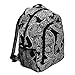 World Traveler Multipurpose Backpack 16-Inch, Black White Paisley, One Size