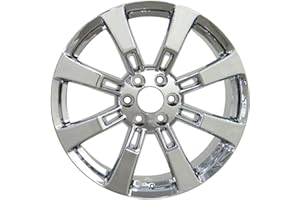 Factory Wheel Replacement New 22x9" 22 Inch Chrome Aluminum Alloy Wheel Rim for 2007-2014 Cadillac Escalade GMC Sierra 1500 Yukon Denali Chevrolet Silverado 1500 Tahoe Suburban | ALY05409U85N
