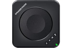 AIRHUG USB Speakerphone,Conference Speaker with Microphone, Suitable for 6 People,USB Plug & Play