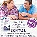 Provent Skin Tag Remover Patches, 30 Count, Homeopathic Medicated Patch, Dries Tags and falls away. Covers and conceals skin tags 100% Natural Ingredients.thumb 1