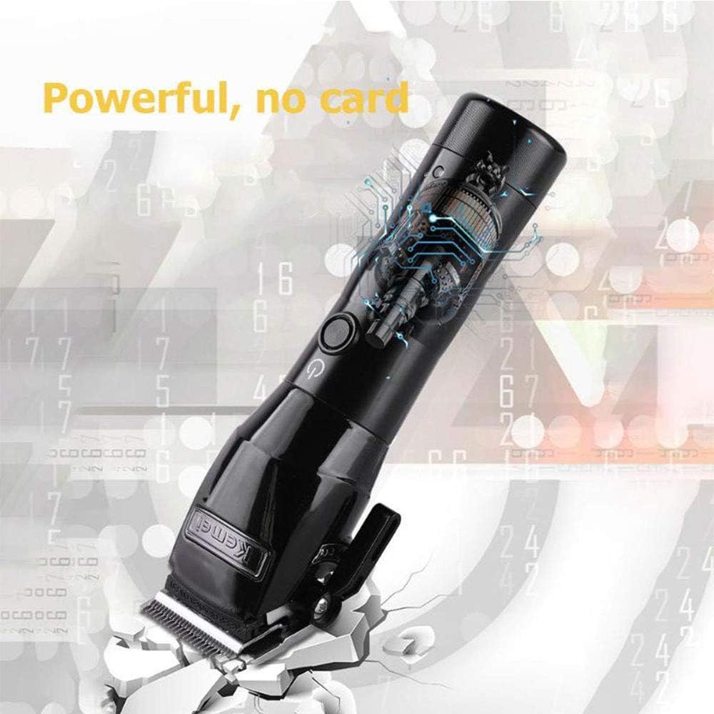 kemei men's electric powerful cordless styling tools hair clipper trimmer
