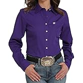 Cinch Women's Purple Solid Shirt