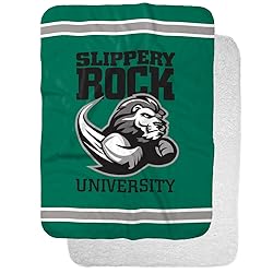 Slippery Rock University Primary Logo Stripes
