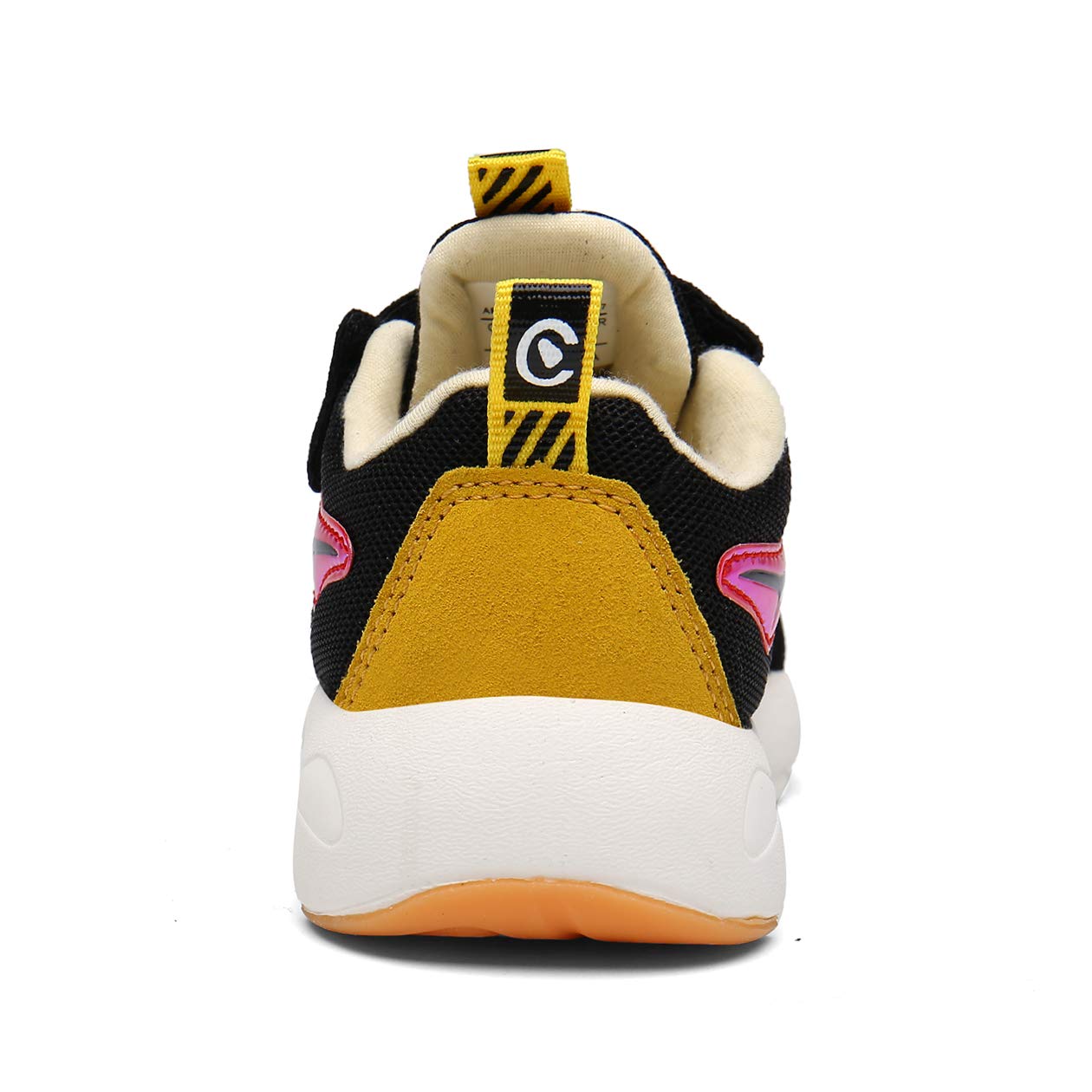 KELYR Little Kids Running Sport Shoes for Boys Sneakers Black