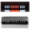 CROSSDESIGN LED Third 3rd Brake Lights Cargo Tail Lamp Compatible with 2004-2008 Ford F150 Lobo/07-10 Explorer Sport Trac/06-08 Lincoln Mark LT Clear Len Black Housing