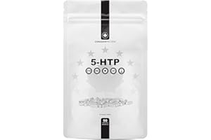 Canadian Protein 5 HTP 100mg Capsules | 90 Capsules | Promotes Relaxation, Natural Sleep Aid, Serotonin Booster Drug-Free Sup
