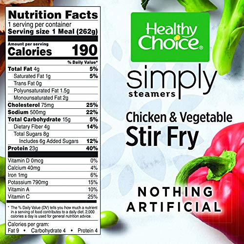 Healthy Choice Chicken & Vegetable Stir Fry - Image 2