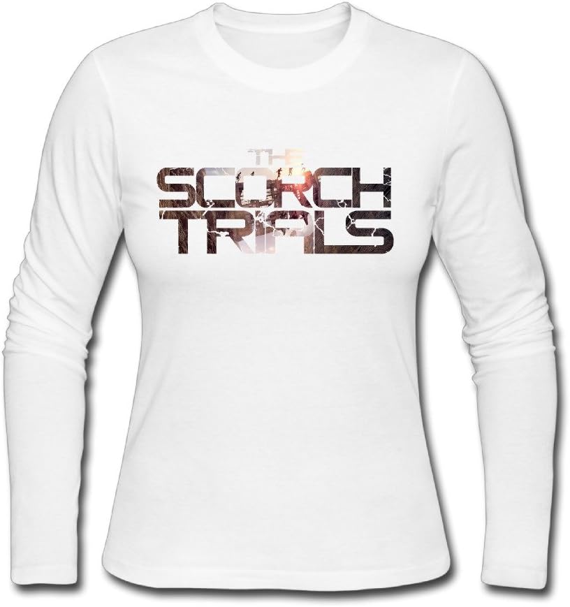 Maze Runner The Scorch Triais Printed T Shirts Fitted Normal Long Sleeved Tees Ladies