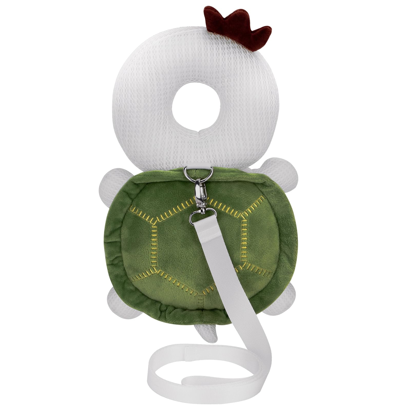 Bebamour Baby Walkers Protective Baby Sit Me Up Toddler Adjustable Baby Head Protection Safety Pad Backpack Wear for Crawling