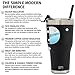 Simple Modern Officially Licensed Collegiate Iowa Hawkeyes Tumbler with Straw and Flip Lid | Insulated Stainless Steel 30oz Thermos | Cruiser Collection | University of Iowa