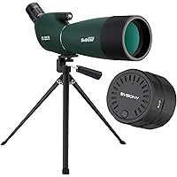 SVBONY SV28 Spotting Scope with Tripod & Phone Adapater & SC002 WiFi Camera for Digiscoping, Waterproof & Fofproof, 25-75x70m