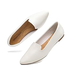 DREAM PAIRS Women's Flats, Pointed Toe Slip-On