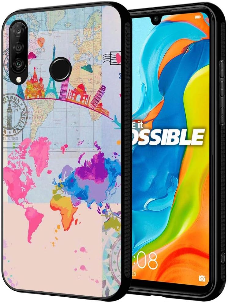MTT Designer Travel Printed Hard Back Case Mobile Cover for Huawei P30 Lite (D1278)