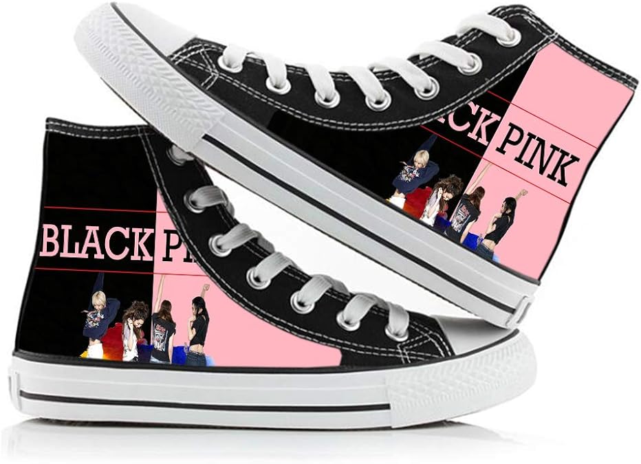 Blackpink Shoes High Shoes for Unisex Men and Women Vogue