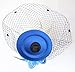 Coolwife Fascinator Hats Pillbox Hat British Bowler Hat Flower Veil Wedding Hat Tea Party Hat (B Royal Blue)