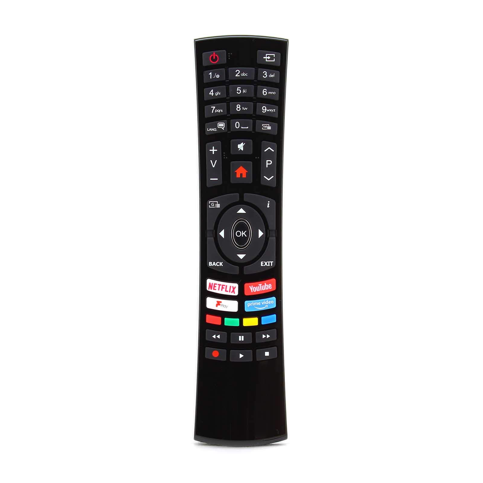 Original Remote Control Compatible with Bush ELED24HDSDVDA Smart TV