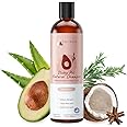 kin+kind Anti-Itch Dog & Cat Shampoo for Itchy Skin and Allergies - Safe, Natural Formula with Olive, Coconut, and Avocado Oil - Made in The USA - Great for Dog Grooming and Cat Supplies (12 fl oz)
