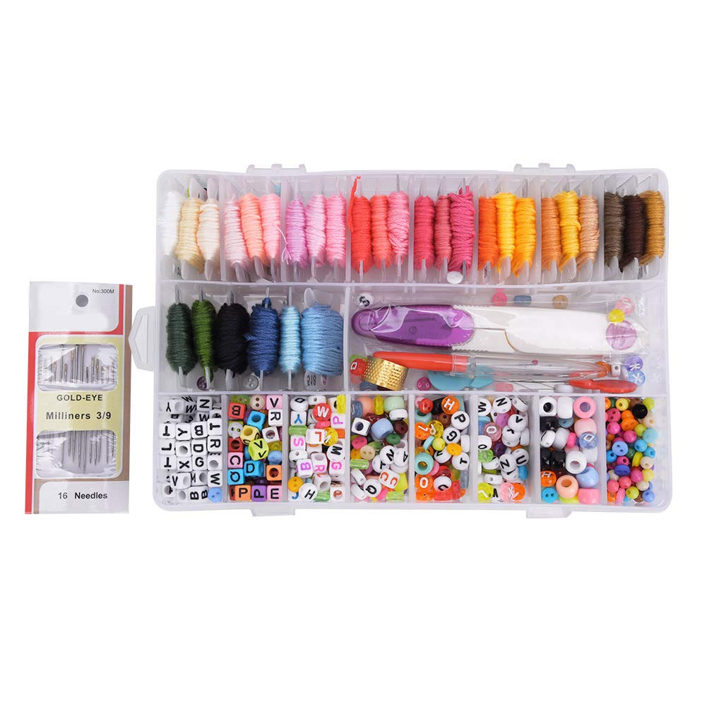 851Pcs Sewing Kits Needle Sewing Kit, Yarn Needles Embroidery Needle