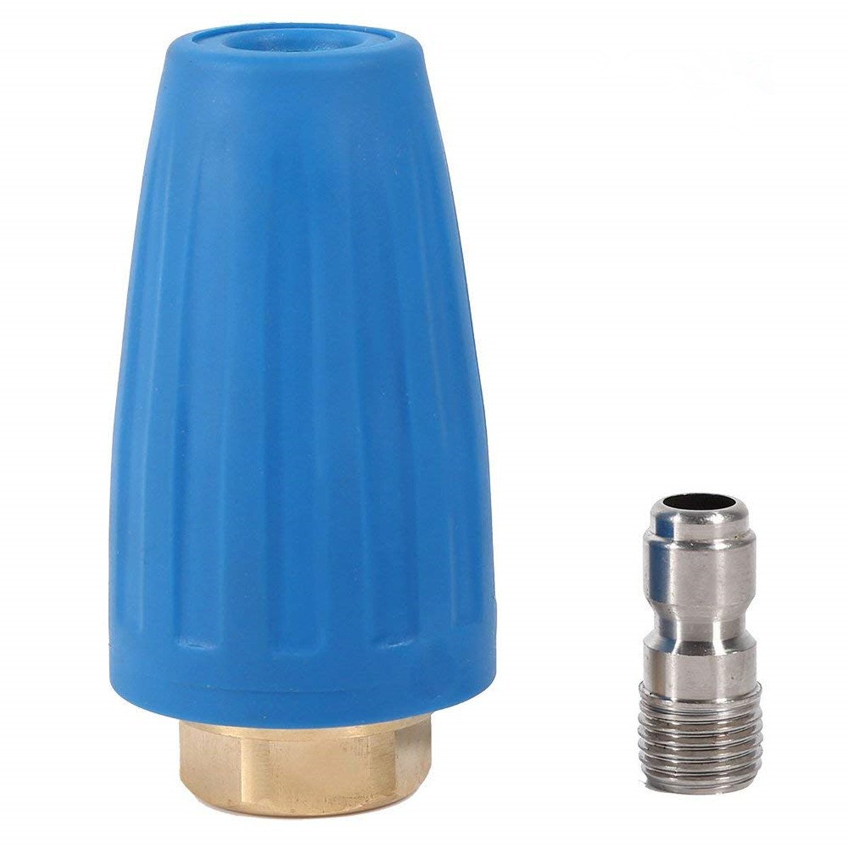 Photo 1 of 3000 PSI Rotating Spray Turbo Nozzle For High Pressure Washer CleanerAccessory 1/4" Quick Connect (Size:4)