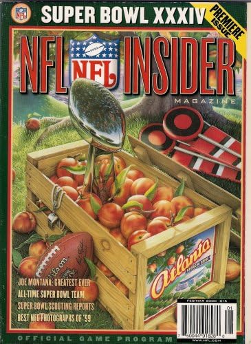 DENVER BRONCOS SUPER BOWL 34 NFL INSIDER MAGAZINE FEB/MAR 2000