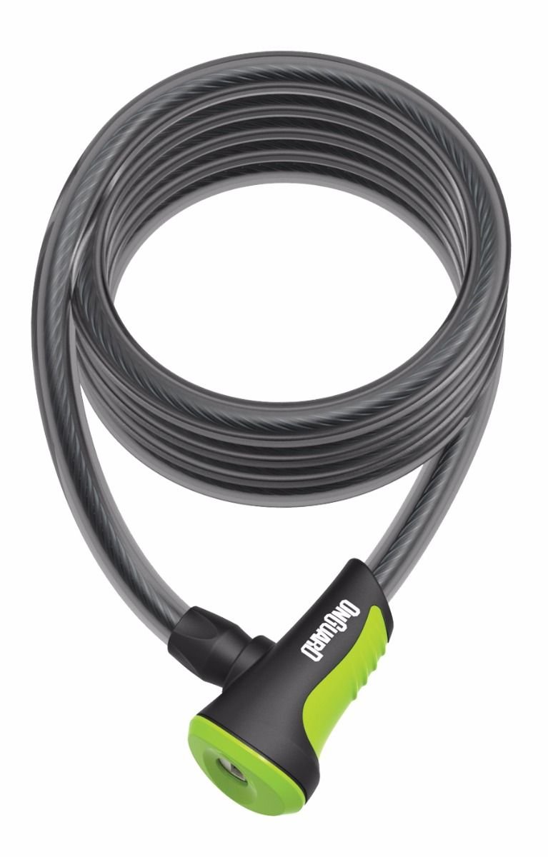 Onguard Neon Series 8163 Cable Lock, 120cmx12mm, Green