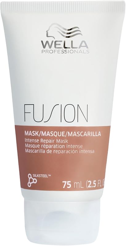 FUSION Intense Repair Hair Mask - Tratamento Hidratante para Cabelo Seco e Danificado - Brilho e Anti-Quebra 75ml