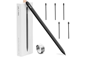GROUP VERTICAL V-Pen EMR Stylus Remarkable 2 Pen Replacement with Digital Eraser + 5 Tips | 4096 Pressure Level Sensitivity & Palm Rejection | Digital Pen Marker Plus Compatible Kindle Scribe & Tablet Pen