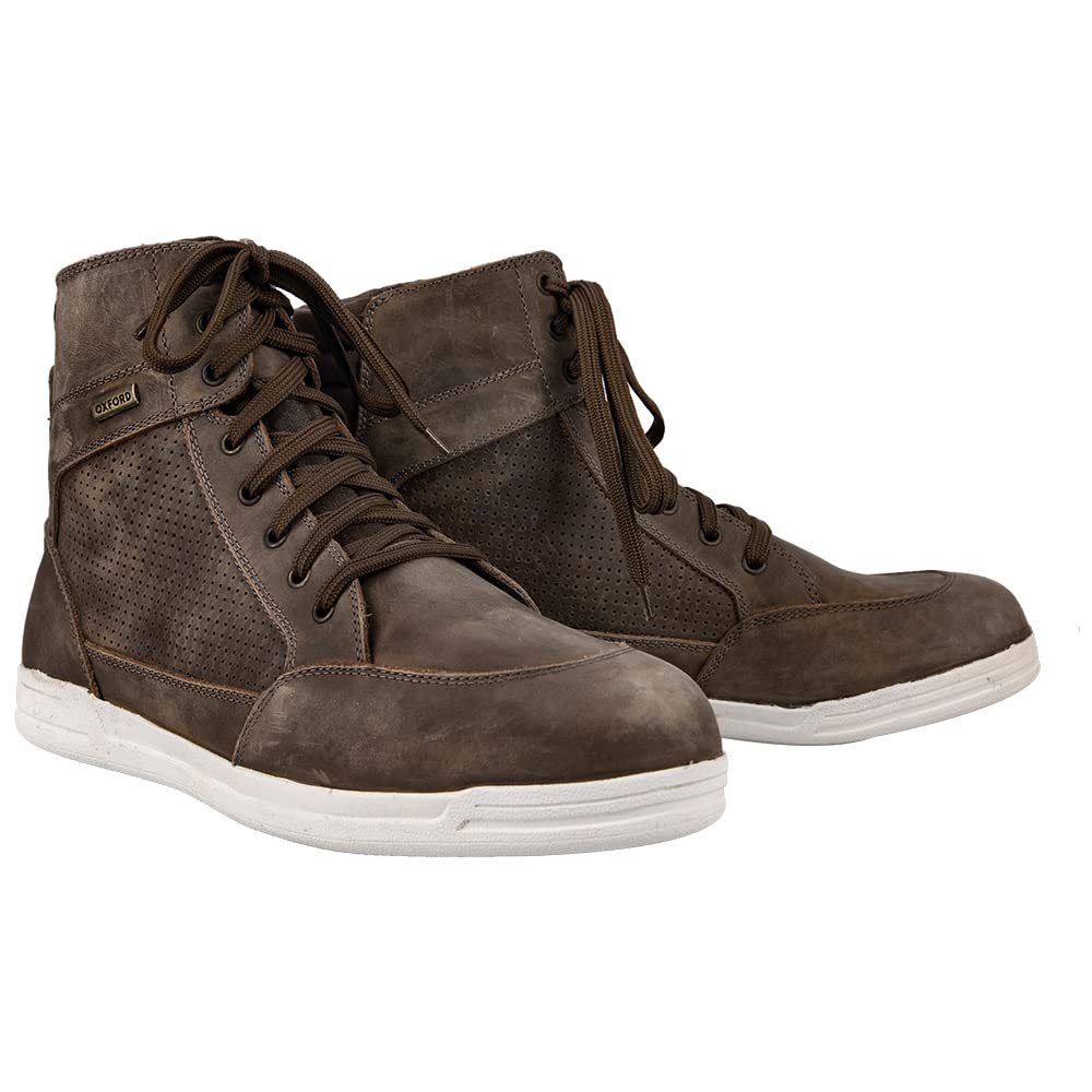 Photo 1 of Oxford - Kickback Air MS Boots, Brown USA 12.5/EU 47/UK 11.5 Men's Motorcycle Riding Boot