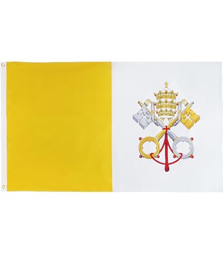 Flag Of Vatcan Cty (Roman Catholc Flag) - Correct Verson : R/vexllology - Foto 6