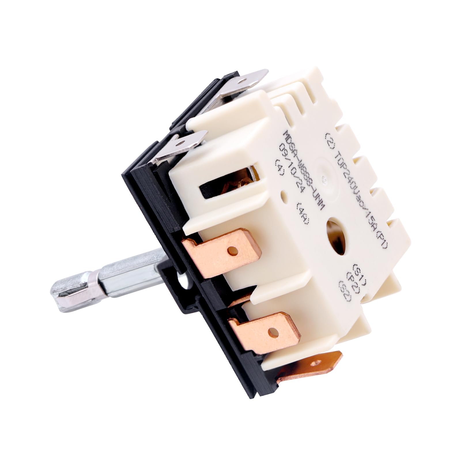 Photo 1 of DG44-01002A Infinite Range Switch for Samsung Electric Stove Compatible with FCQ3, FE71, FER3, FTQ3, NE59 Series Replaces MDSA-W888-UNM, MDSA-W21-SKM, AP4337066, 2087510