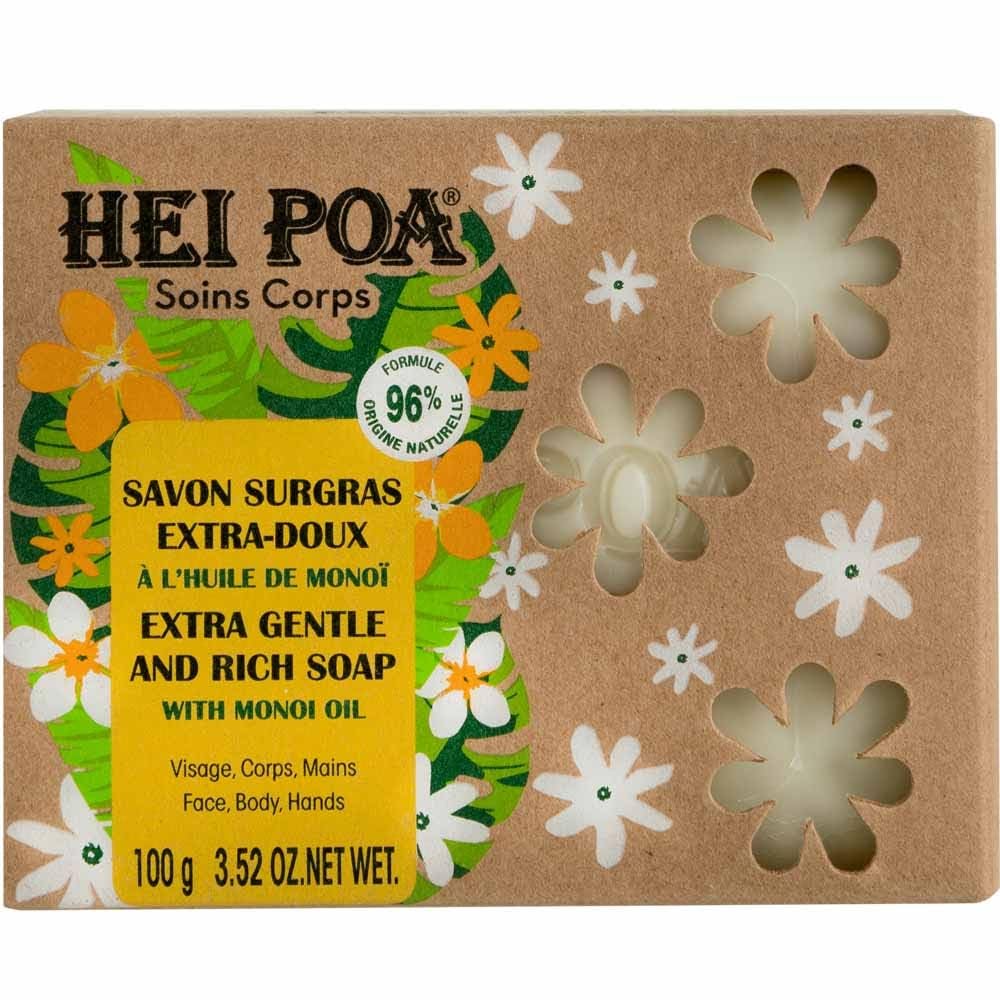 Hei Poa Tiare Extra Gentle and Rich Soap 100gr