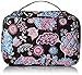 Vera Bradley Luggage Women's Large Blush & Brush Makeup Case Alpine Floral Cosmetic Bag