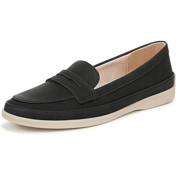 Amazon.com | LifeStride Womens Urban 2 Slip On Loafers Black 5 M