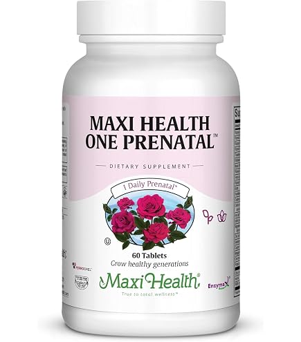 Prenatal Vitamins for Women – Complete Pregnancy Multivitamin with Folic Acid, Iron, Vitamin D3, B12, Zinc & Biotin – Daily Prenatal Support Before, During & After Pregnancy – 120 Capsules