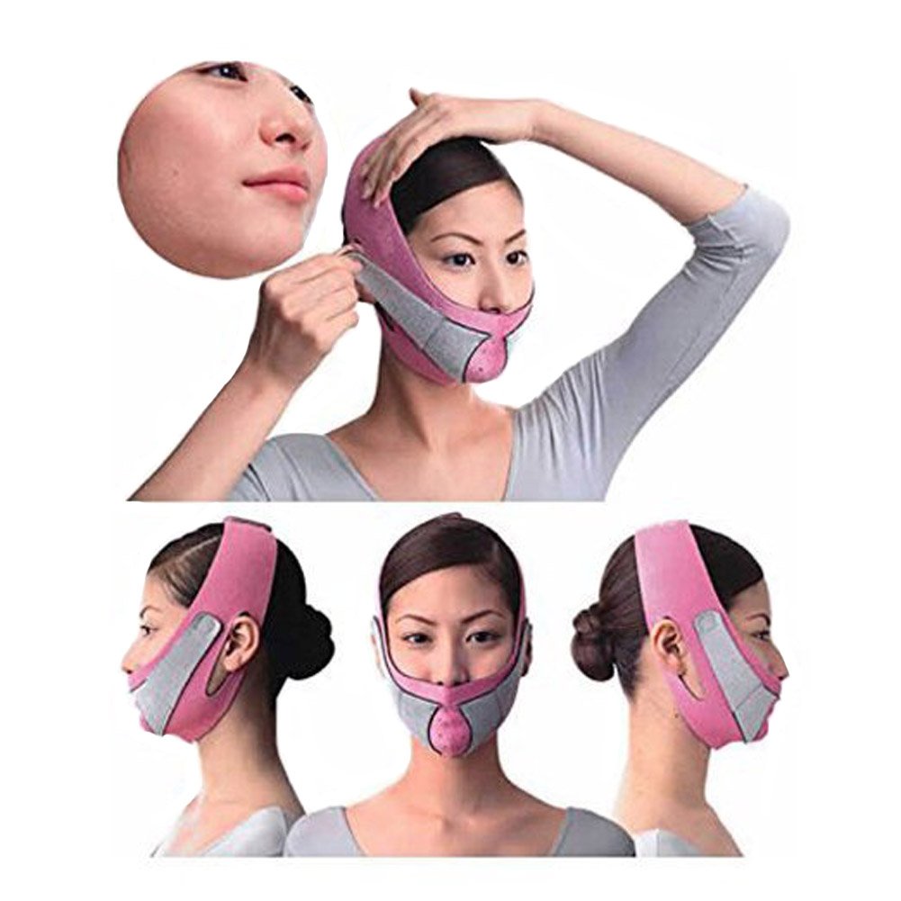 anti wrinkle half face slimming cheek mask