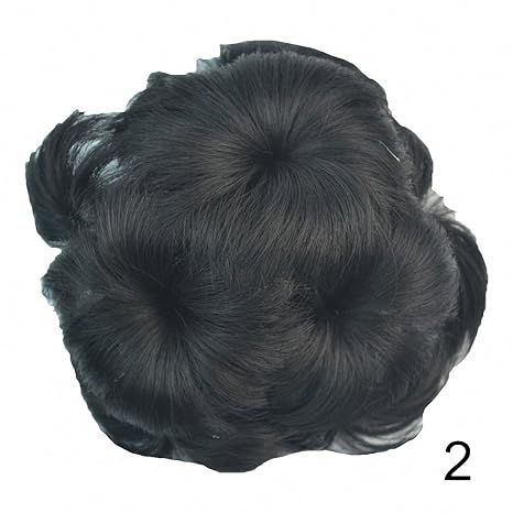 Buy Black 2 Prettywit Bridal Ponytail Extension Scrunchie With