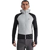 KAILAS Men's Puffer Winter Down Jacket Hooded Packable Lightweight Coat Short Jacket Hiking Ski Travel Primaloft Cotton